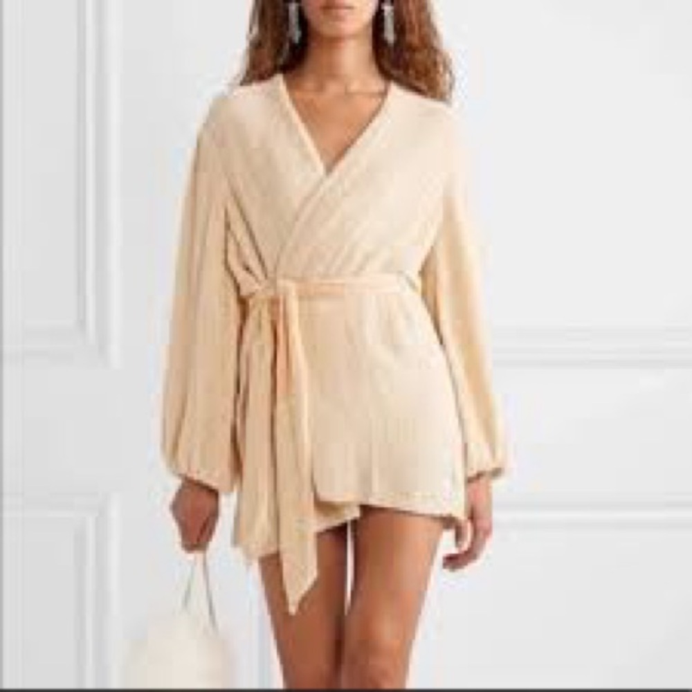 Retrofete Gabrielle Robe mini wrap dress